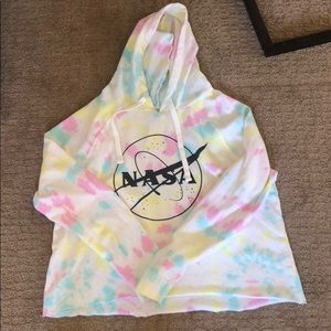 Tie dye NASA hoodie